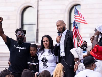 Royce White Speaks with "Justice Squad" Family at MN Capitol Rally