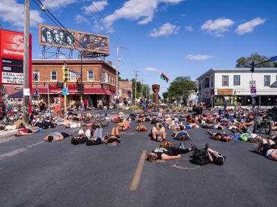 George Floyd Square 8:46 Minute Lay-In Protest, August 2020