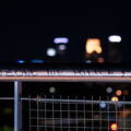 The Martin Olav Sabo bridge over Haiwatha Ave with "Autozone the police" written on it. AutoZone was the first building burned following the May 25th, 2020 death of George Floyd.