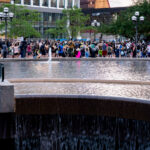 A rally outside the Hennepin County Government Center in Downtown Minneapolis in solidarity with Jacob Blake after he was shot by police in Kenosha, WI.