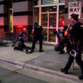 Police move in to make arrests of about a dozen after a large downtown Minneapolis march seeking justice for Jacob Blake.