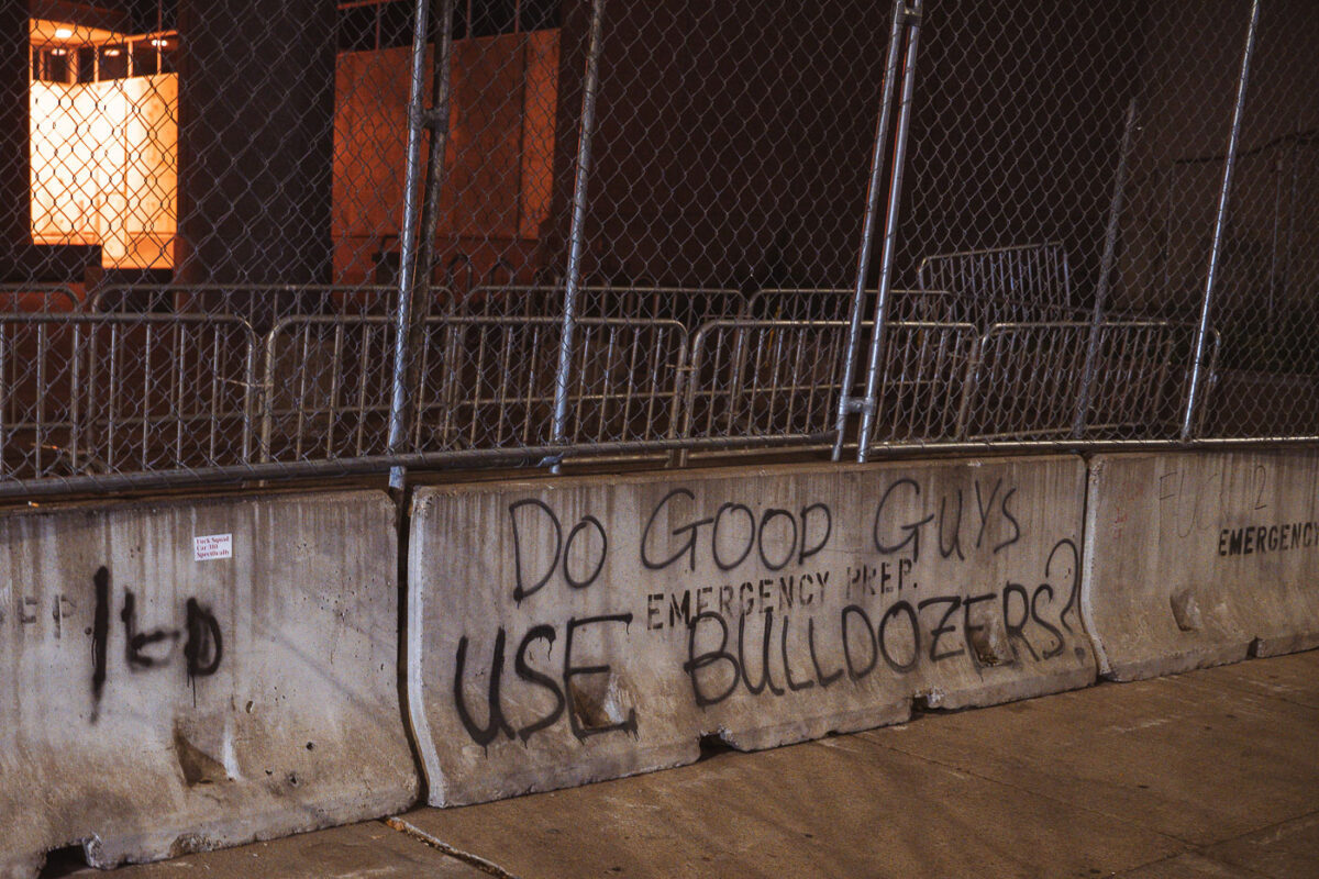 Do Good Guys Use Bulldozers?