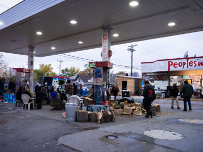 George Floyd Square: Community at People's Way station