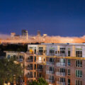 Smoke from a vacant home that was on fire on South 4th Avenue in the early morning hours of October 4th, 2020.