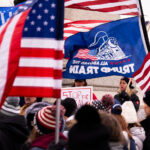 “Stop The Steal” protesters at the Minnesota State Capitol on November 14, 2020.