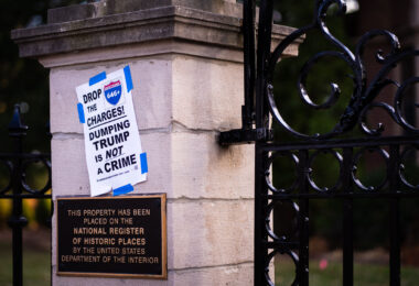 Advocates for those arrested on November 4th on I-94 gathered outside the Governor's mansion demanding that charges be dropped against the 646 arrested.