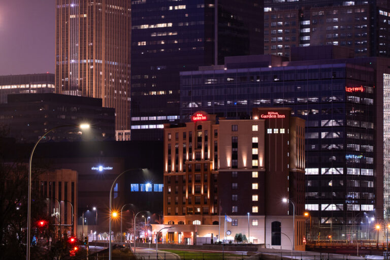 Hilton Garden Inn, Minneapolis 2 Hilton Garden Inn in downtown Minneapolis.
