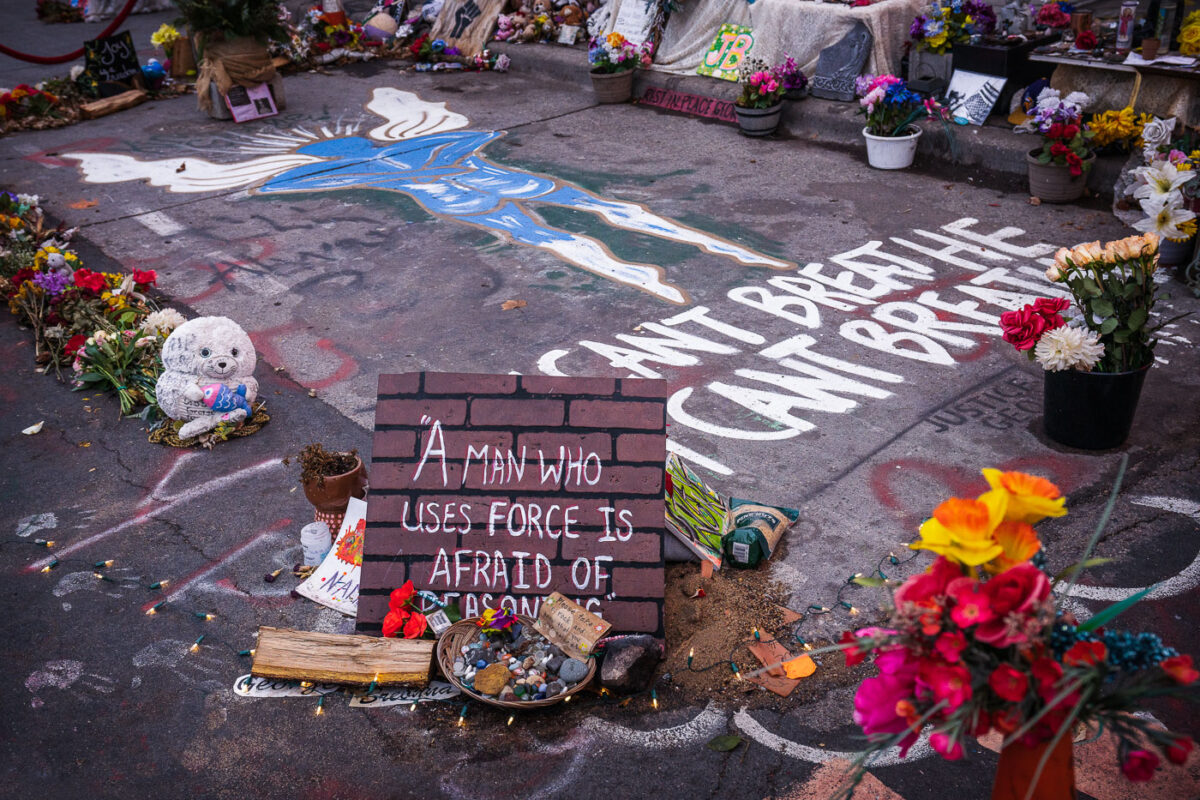 George Floyd Square in November 2020