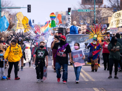 Minneapolis Lake Street March, 2020 Presidential Election