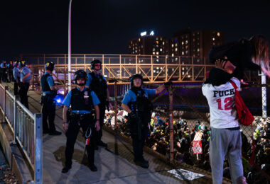 Protesters demanding democracy march from Downtown Minneapolis and Cedar/Riverside onto I-94. 646 arrests were made in what is likely the largest mass arrest/citation event in city history.