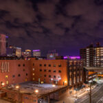 Downtown Minneapolis as seen from the North Loop on November 19, 2020.