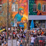 Minneapolis takes to the streets to rally after the media called the Presidential Race for Joe Biden. The march went from the Third Precinct down Lake Street in South Minneapolis. The Third Precinct is seen by many as a symbol of hopeful change as well as the power of the people and the community of Minneapolis.