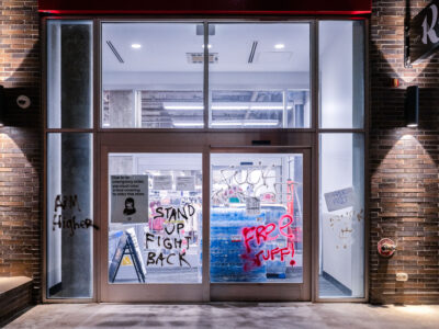 Uptown Minneapolis Target Graffiti: Stand Up Fight Back, Free Stuff