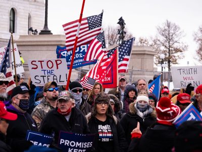 Minnesota State Capitol Stop The Steal Rally, Nov 14, 2020