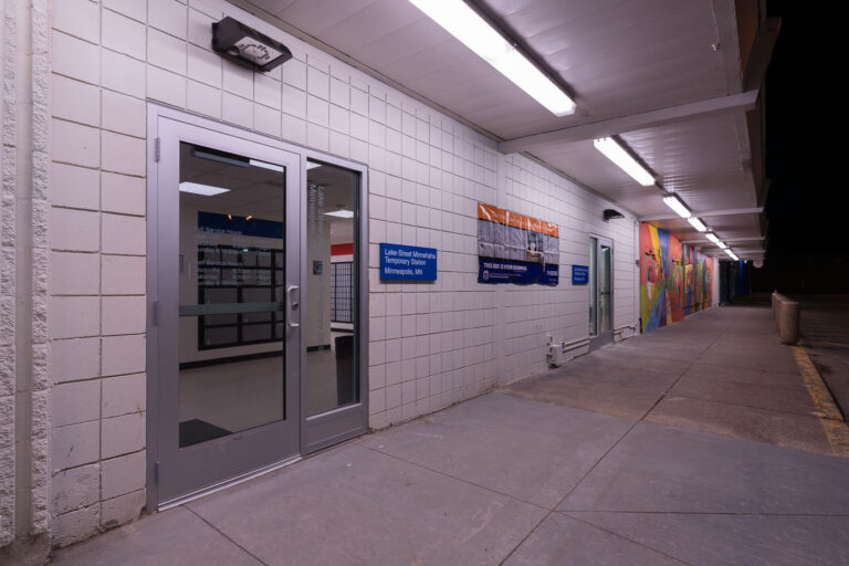 K-Mart, South Minneapolis 4 After being damaged during May unrest in Minneapolis, the building known to locals as "That fucking K-Mart" opened this morning as a US Post Office. It's a temporary replacement for the Lake Street and Minnehaha locations which were burned down.