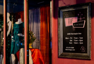 Via's Vintage on Hennepin Avenue in Minneapolis. November 2020.