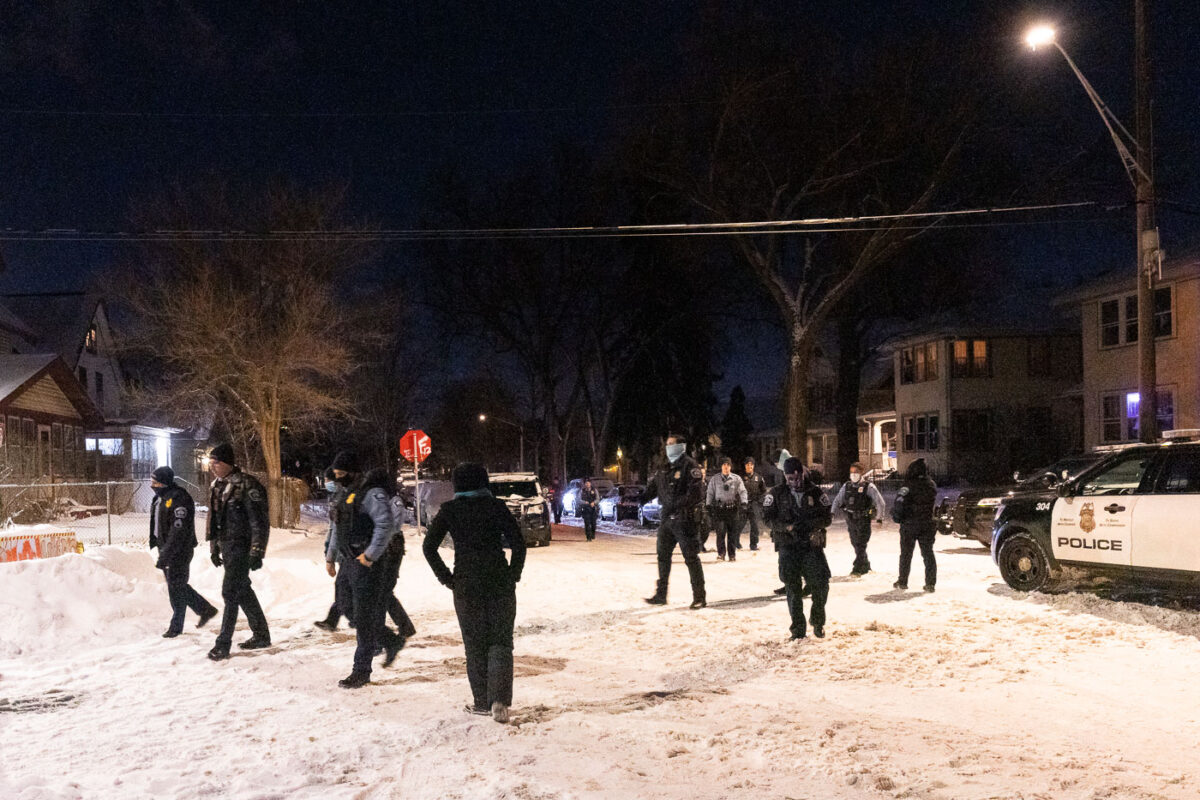 17 officers respond to a shooting at George Floyd Square after 2 victims had already been transported to hospitals by the community. Those at the square confronted the officers and offered to walk five of them in to collect shell casings.