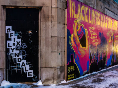 Fix Lyndale & Black Lives Matter Mural, Lyndale & Lake St