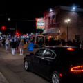 Protesters march in St. Paul after Joseph Washington is shot by St. Paul police.