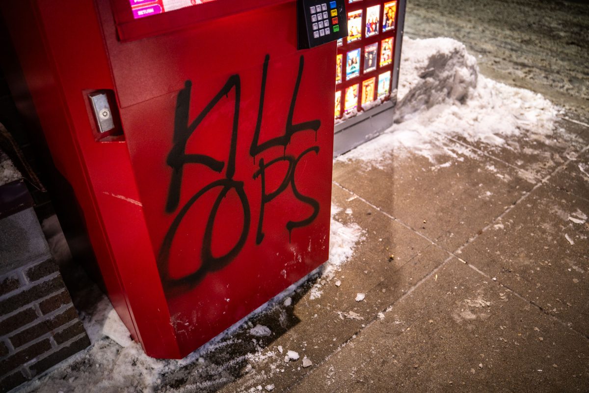KILL COPS Graffit in Minneapolis