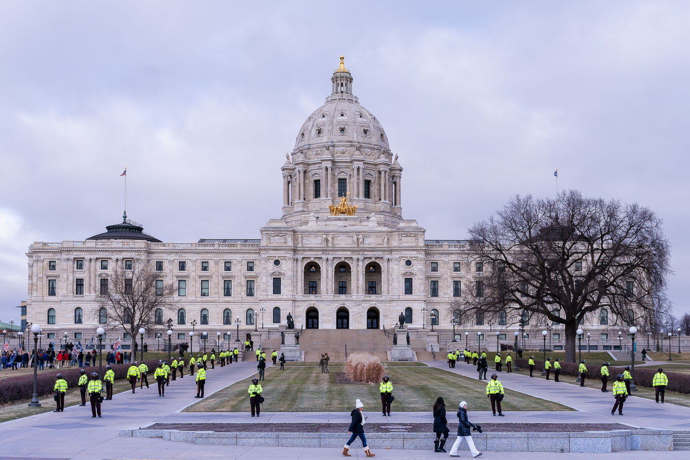 Minnesota State Patrol after Trump looses election