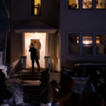 Neighborhood march after Dolal Idd killing 2 A neighbor comes out to show his support as protesters march down 17th Ave the night after Dolal Idd was killed by Minneapolis Police.