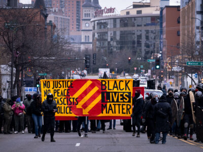 Black Lives Matter Anti-Fascist March, St. Paul