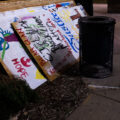 Boards continue to come off storefronts on Lake Street in South Minneapolis. The boards which appeared after late May unrest are being saved and preserved by a commission that is curating all the art that has decorated this city this summer.