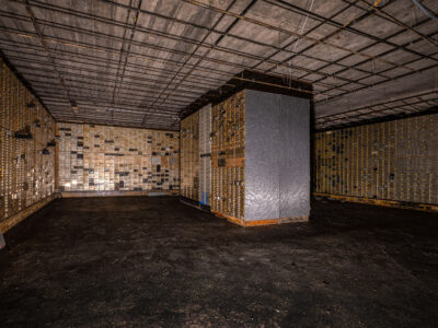 Safety Deposit Vault, Burned Wells Fargo, Minneapolis