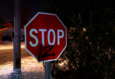 “Stop 12" graffiti at Holiday Gas on Cedar Ave. 

The Minneapolis Police shot and killed Dolal Idd the night before on December 30th, 2020. This is one mile from where George Floyd was murdered. Minneapolis Police released video they say showed Dolal Idd shooting first through the window of his car during a firearm sting.