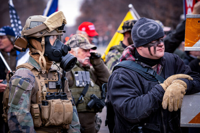 Stop The Steal protesters in St. Paul 2 Stop The Steal protesters in St. Paul as counter protesters arrive.