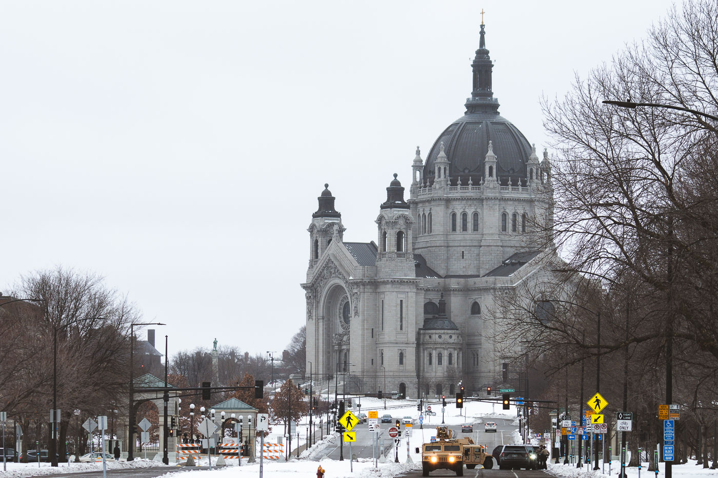 Cathedral of Saint Paul and the National Guard