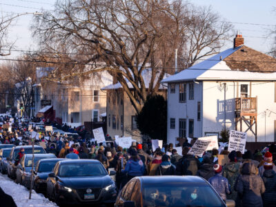 Minneapolis Protest for Dolal Idd at Cedar Ave