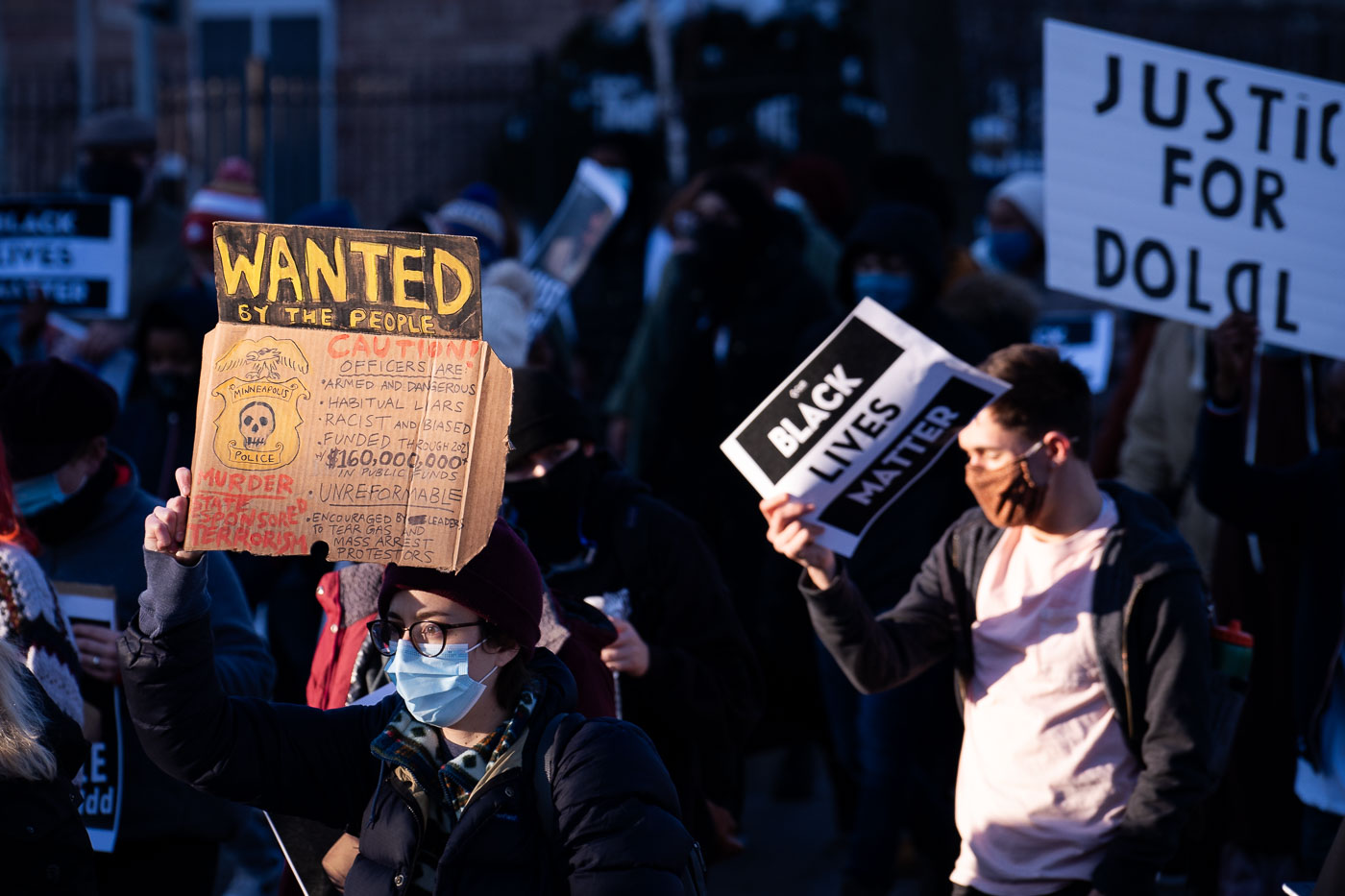 Protesters march after Dolal Idd death