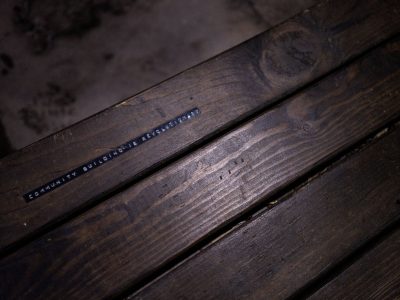 George Floyd Square: "Community Building Is Revolutionary" Bench