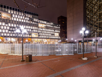 Hennepin County Government Center: Trial Security Fencing