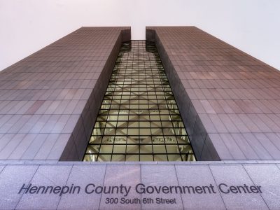 Hennepin County Government Center facade, Minneapolis