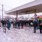 Remembering Malcolm X at George Floyd Square 4 Dozens gathered at George Floyd Square to remember Malcolm X and talk about black liberation movements. Malcolm was killed 56 years ago. The GFS Liberation Loppet also took place honoring explorer Matthew Henson, who is said to be the first to reach the North Pole.