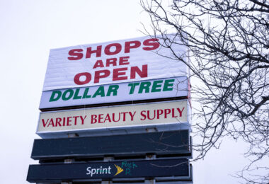Shops begin to re-open in a strip mall that was heavily damaged during unrest over the death of George Floyd on May 25th, 2020.