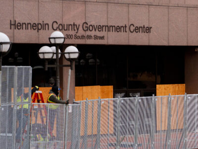 Hennepin County Government Center Security Fencing Installation