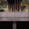 National Guard guarding the Government Center.