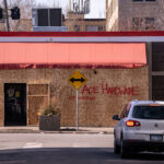 Boarded up Ace Hardware on Nicollet Ave 1 An Ace hardware store on Nicollet Ave in Minneapolis.