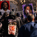 Protesters gather outside the Governor's Residence seeking justice and change for the victims of police brutality.