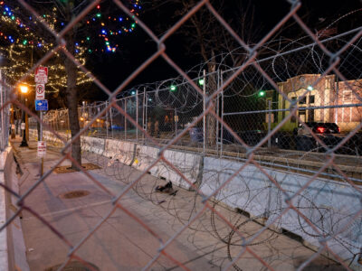 Minneapolis Police 2nd Precinct Barricaded with Razor Wire
