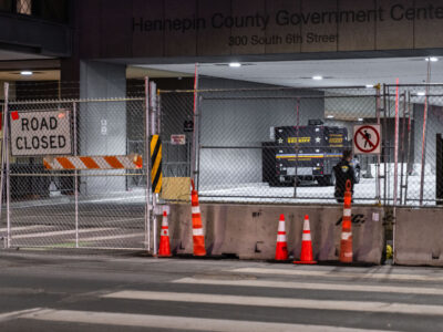 Hennepin County Sheriff Special Operations Vehicle at Derek Chauvin Trial