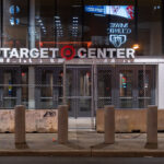The Target Center received fencing like many other properties owned by the City of Minneapolis.