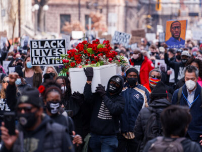 Minneapolis Protest for George Floyd, Trial Begins
