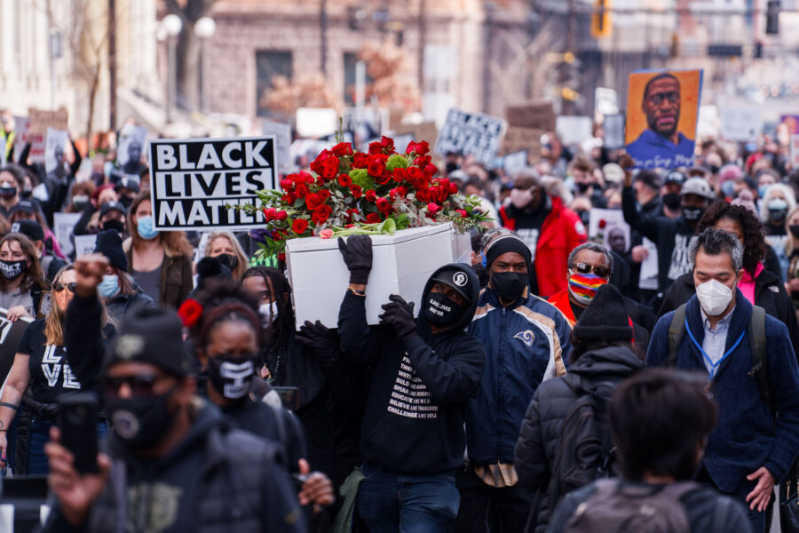 Minneapolis Protest for George Floyd, Trial Begins