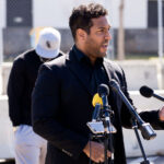 Toussaint Morrison speaks at a press conference asking for the firing of a Minneapolis Police Officer who was shown on bystander video punching a teenager the night before. The teen was said to be protesting the arrest of who the Minneapolis Police said was a carjacking suspect.  The Minneapolis Police have said an internal affairs investigation was opened.