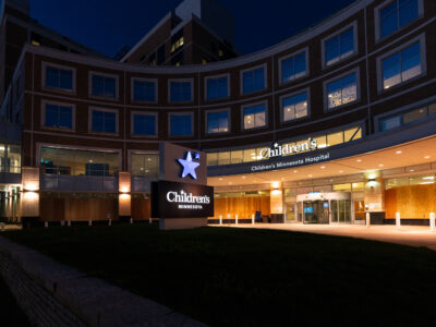 Children's Minnesota Hospital Boarded Up for Chauvin Trial